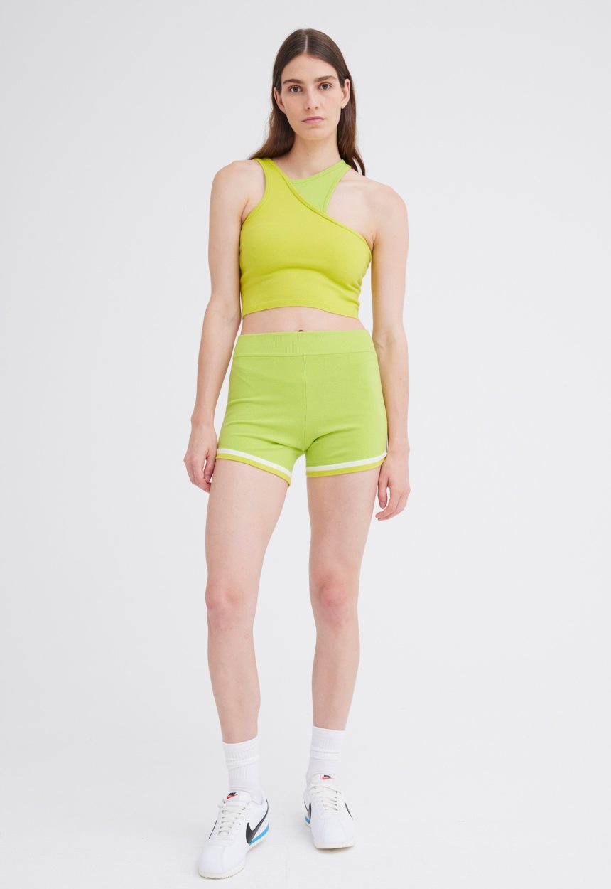 Jac + Jack NAGNATA Retro Short 2.0 - Lime/ Chartreuse